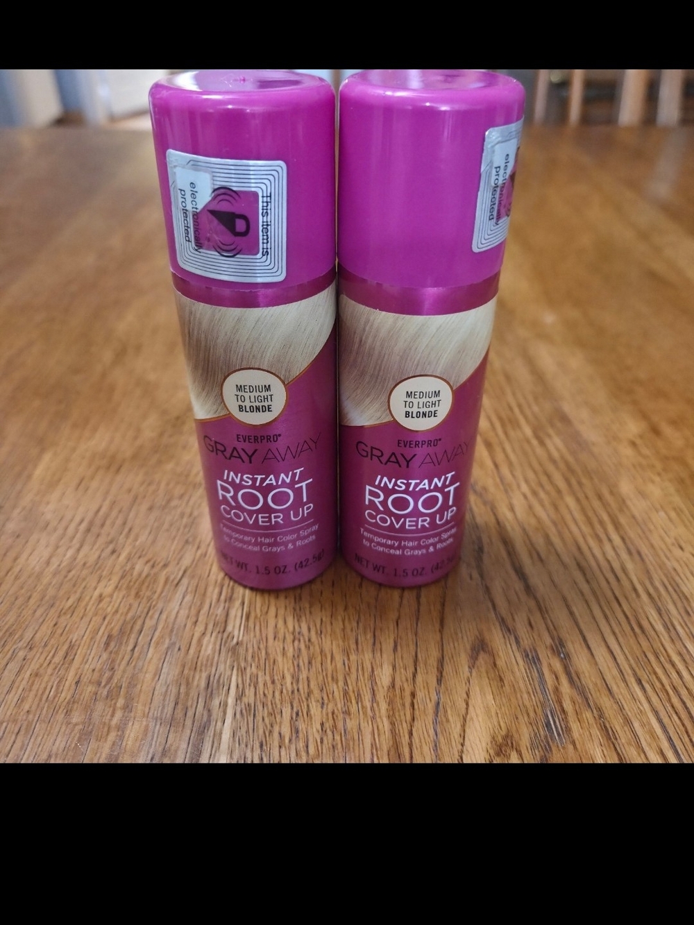 Everpro Gray Away Instant Root Cover Up - Medium to Light Blonde (2 Pack)